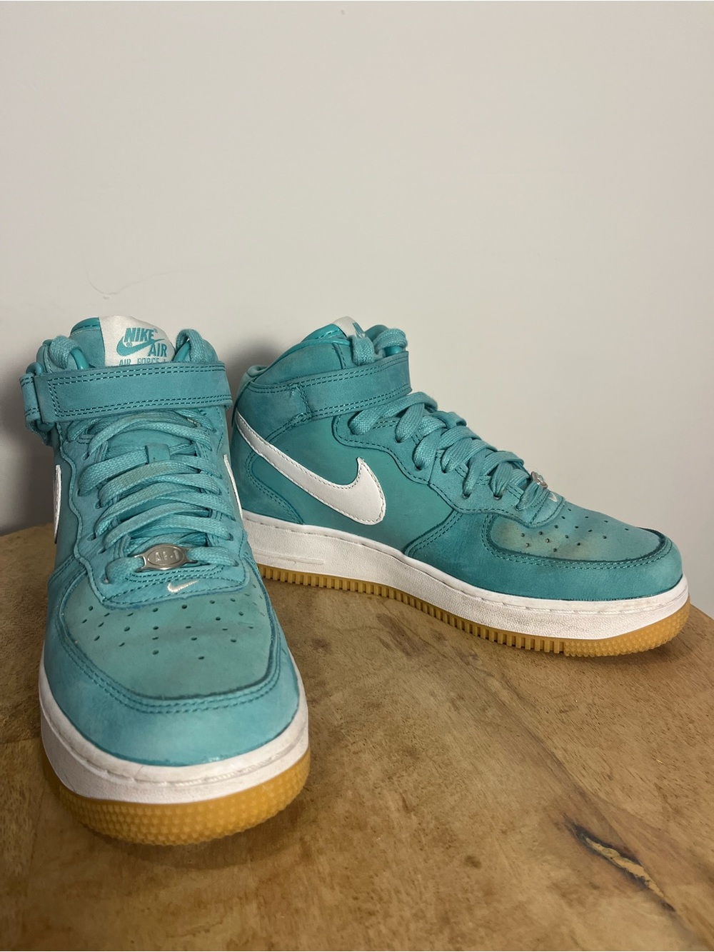 Nike Air Force 1 Mid “ Washed Teal” - 6 - Picture 3 of 15